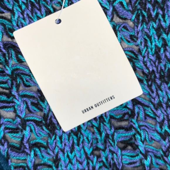 Ecote Addison Tape Yarn Sweater Tank Top Teal - Picture 8 of 16